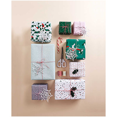 Hilo Cotton Twine 15 mts  Turquoise / White