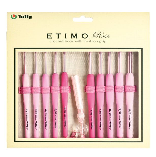 Set Etimo Rose Crochets Tulip