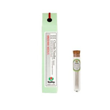 Set Agujas Japonesas  Chenille o Felpilla Diferentes Tamaños