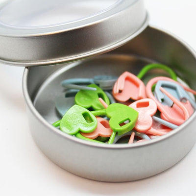 Set de Marcapuntos Tipo Candado  Corazón 3 Colores