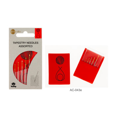 Set Agujas para Lana o Tapestry en Estuche  Delgadas