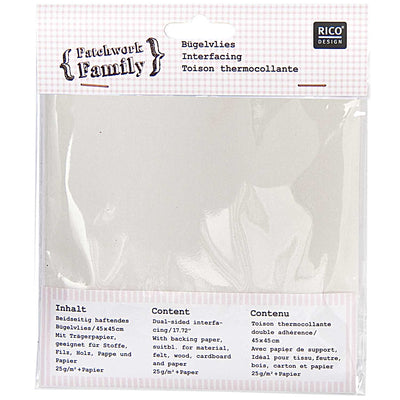 Entretela Termoadhesiva  45 x 45 cm