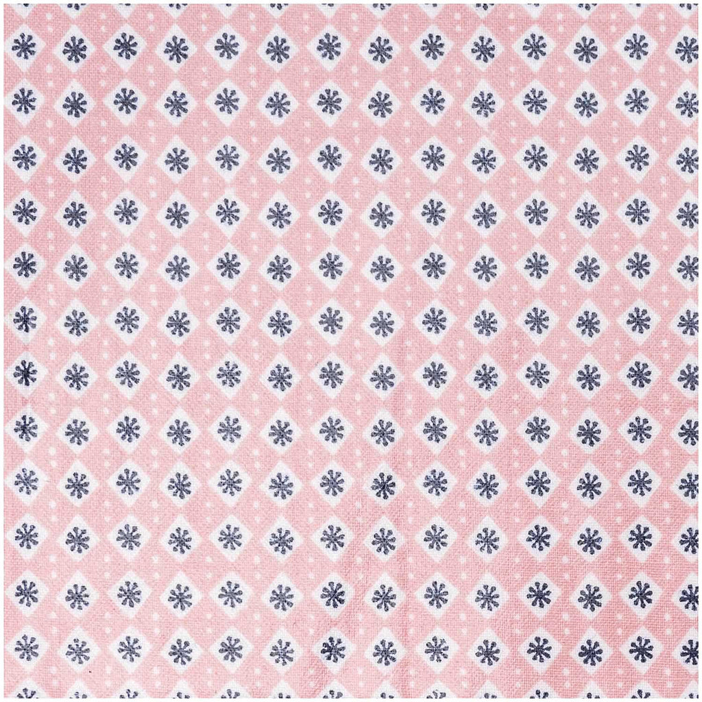 Tela Impermeable Pink, Pattern Rhombus (100% Algodón, TPU coated) <br> De Corte 140 cm de Ancho