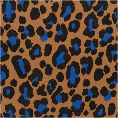 Tela Muselina Crinkle Muslin Acid Leo, Cinnamon (100% Algodón)  De corte, 130cm de Ancho