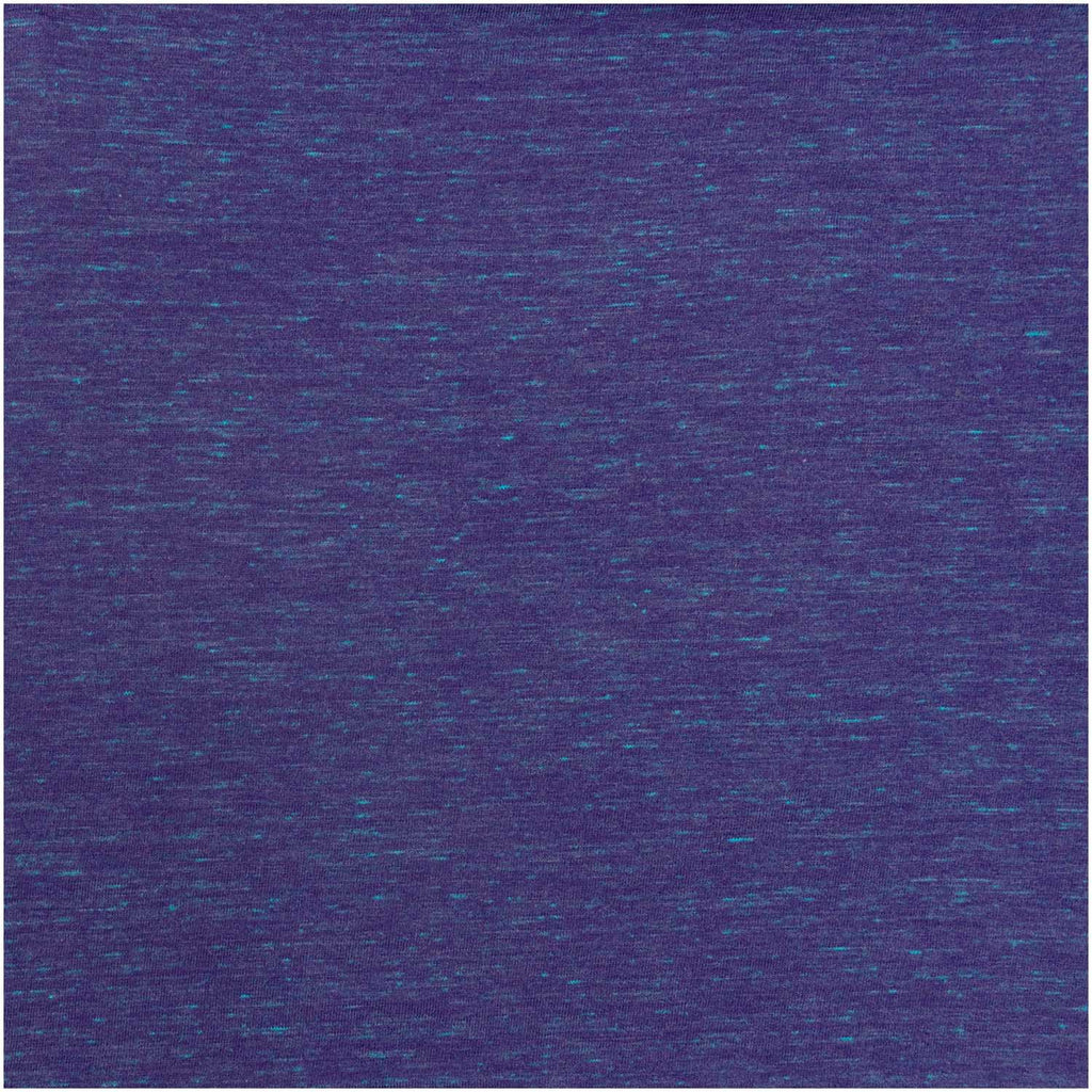 Tela de Punto Jersey Transformation, Purple / Turquoise (51% Algodón - 46% Viscosa - 3% Poliester) <br>De Corte, 160cm de ancho