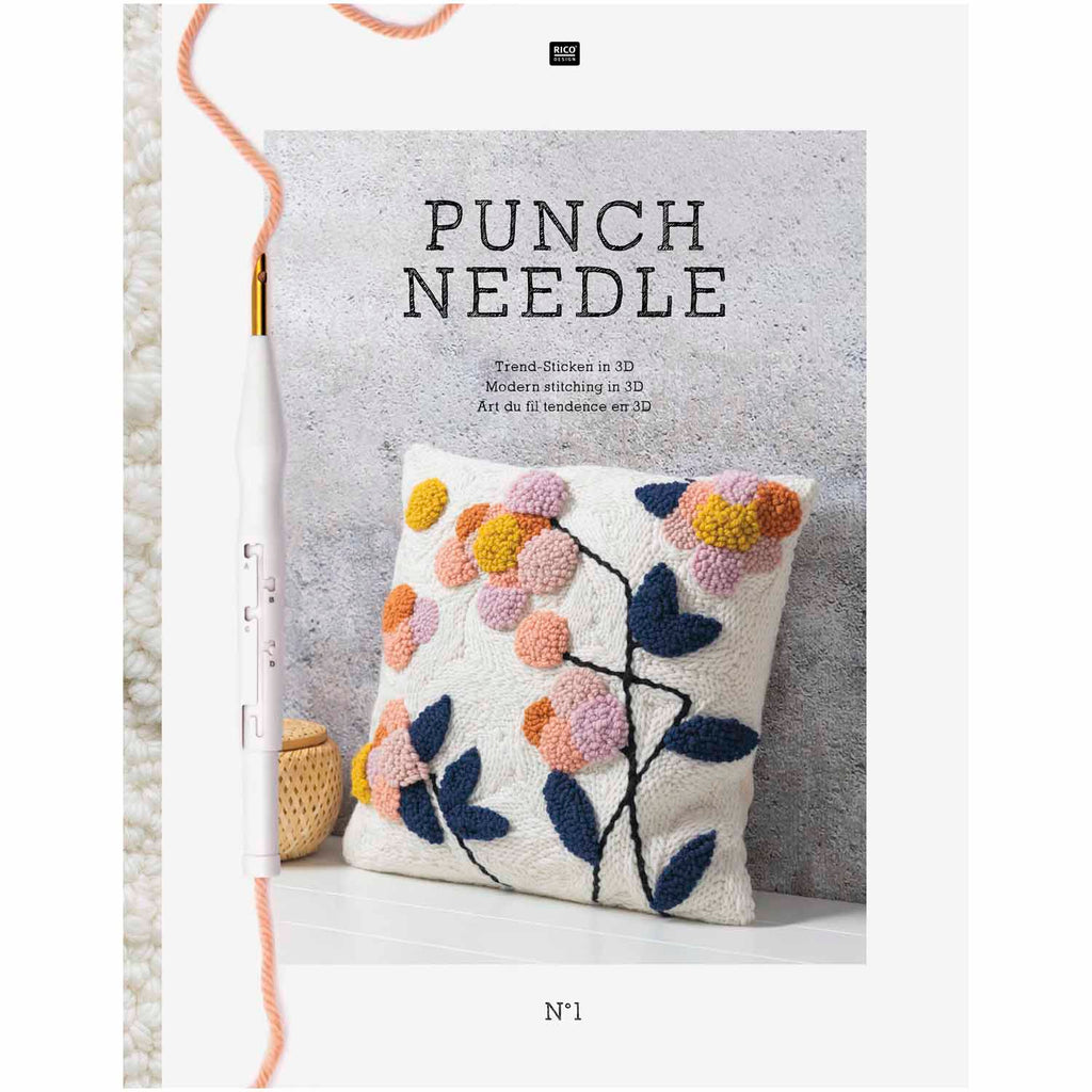 Libro Punch Needle <br> No.1 (Incluye Plantillas)