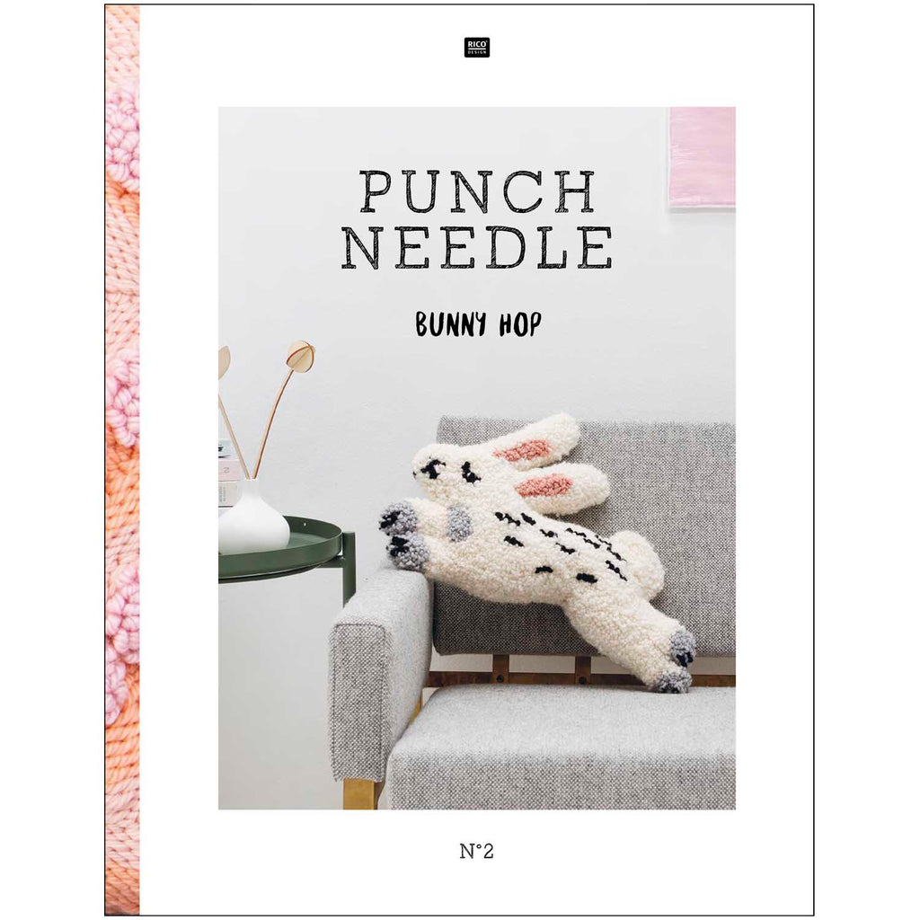 Libro Punch Needle <br> No.2 "Bunny Hop" (Incluye Plantillas)