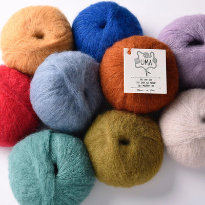 Uma (37% Baby Suri - 37% Super Kid Mohair - 26% Mulberry Silk)