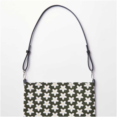 Strap Al Hombro Para Bolsos y Carteras  Negro con Plateado