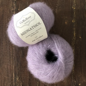 Midnatssol <br> (54% Baby Alpaca / 10% Lana Merino / 36% Tencel)