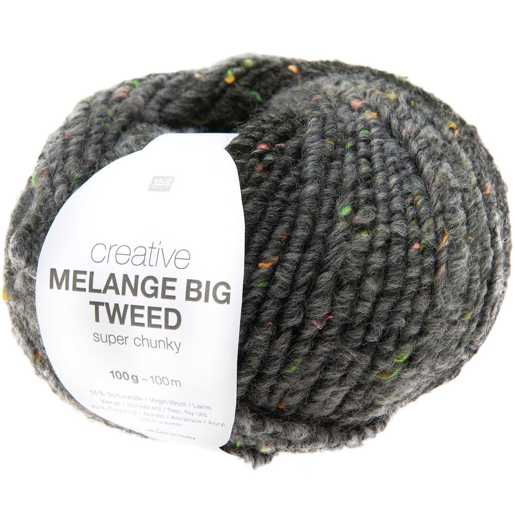 Creative Melange Big Tweed Super Chunky <br> (55% Lana / 42% Acrílico / 3% Poliester)