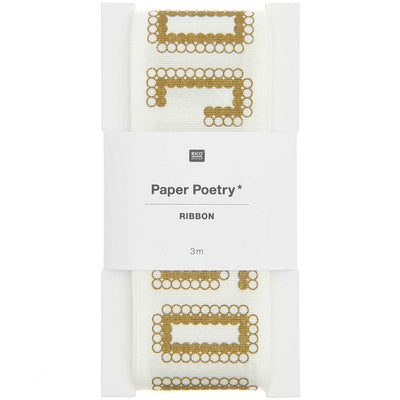 Cinta de Tafetán Para Regalos y Decoraciones de Navidad  3 metros 