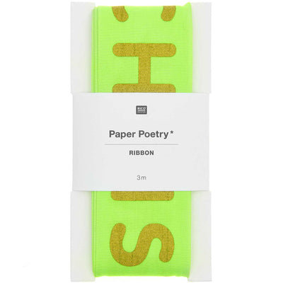 Cinta de Tafetán Para Regalos y Decoraciones de Navidad  3 metros 