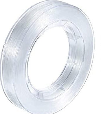 Hilo Transparente de Nylon  0.25 mm de Grosor 50 mts Largo
