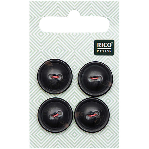 Botones Negro 1.7 cm