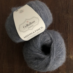 Midnatssol <br> (54% Baby Alpaca / 10% Lana Merino / 36% Tencel)