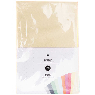 Set Láminas de Fieltro  Colores Fashion