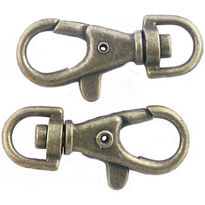 Mosquetón Dorado Grande  Spring Clasp Big, Gold