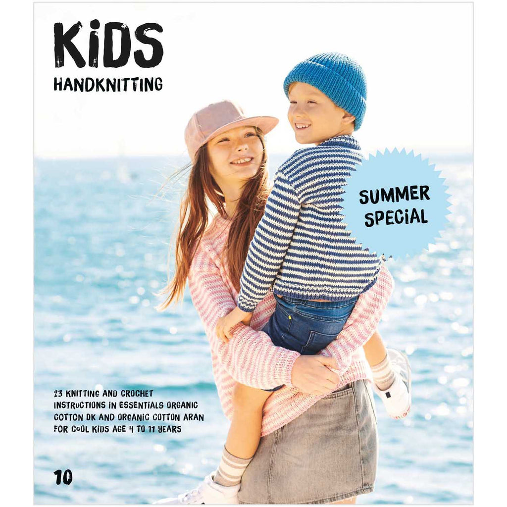 Cuadernillo con Patrónes de Tejido Para Niños <br> "Kids Handknitting" N°10 Rico Design