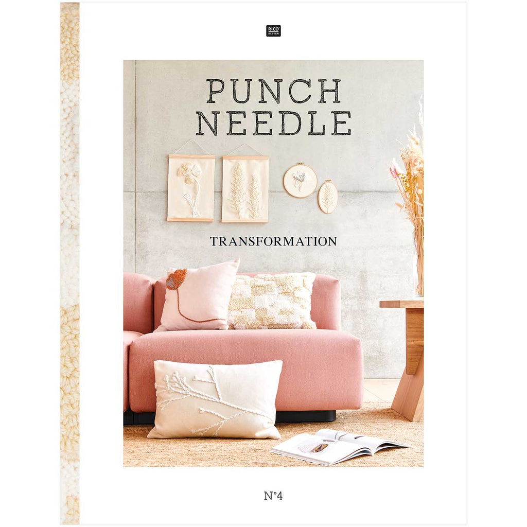 Libro Punch Needle <br> No.4 "Transformation" (Incluye Plantillas)