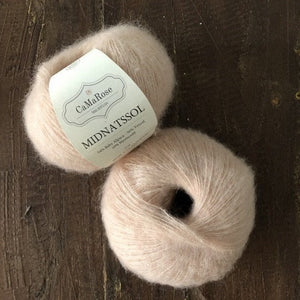 Midnatssol <br> (54% Baby Alpaca / 10% Lana Merino / 36% Tencel)