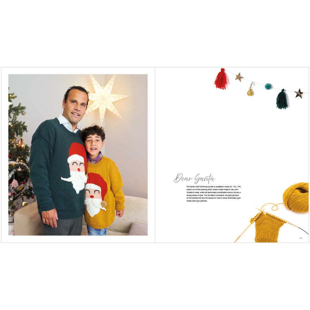 Cuadernillo con Patrones de Tejido "Christmas Jumper" <br> Navidad Rico Design
