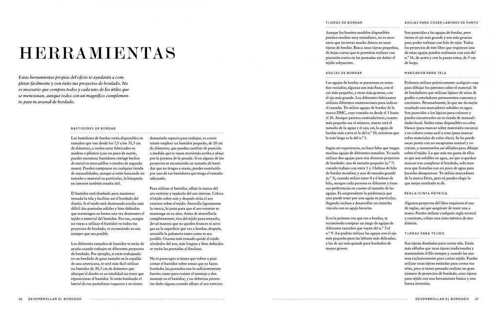 Libro "Bordado Contemporáneo: 30 Proyectos para ti y para tu Casa" <br> Jennifer Cárdenas