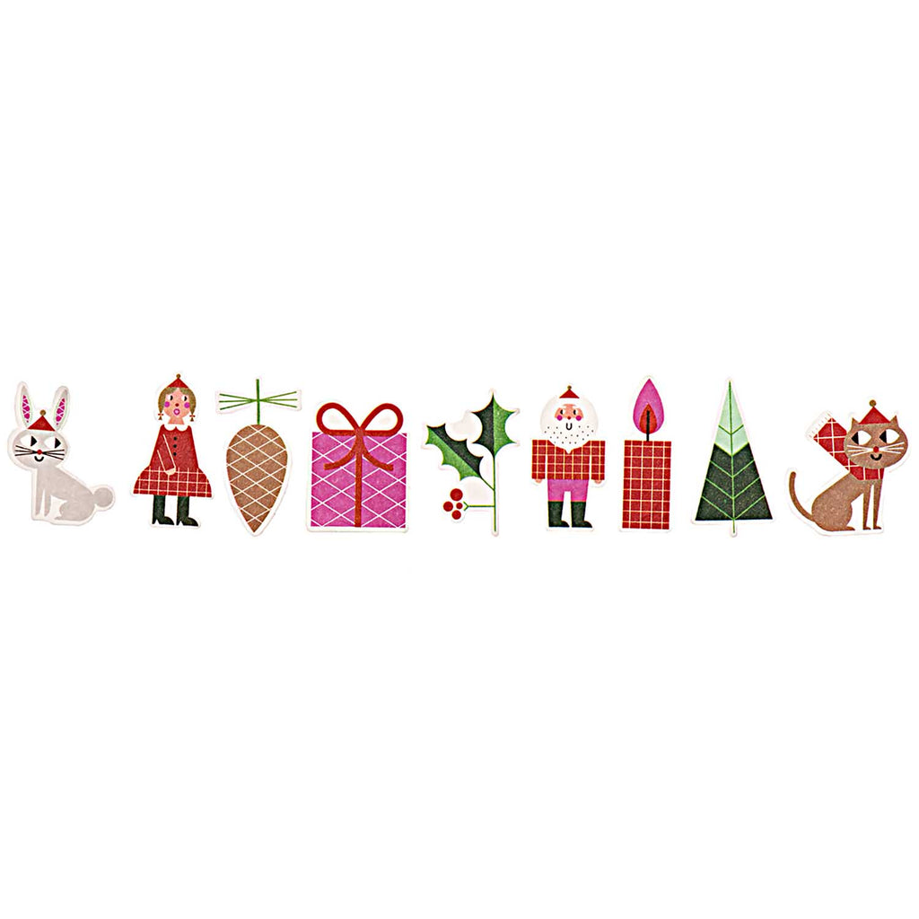 Washi Stickers, Christmas is in The Air <br> Navidad
