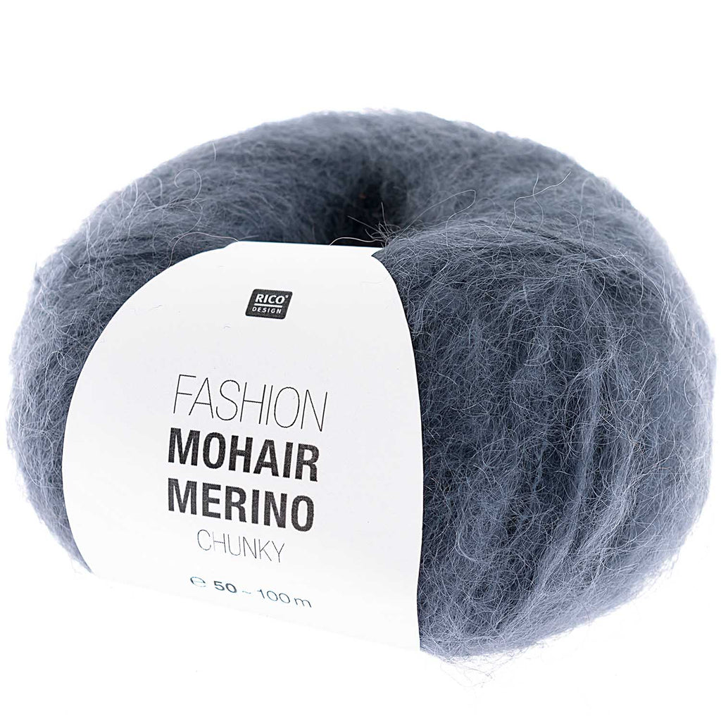 Fashion Mohair Merino Chunky <br> (78% Mohair / 13% Lana Merino / 9% Nylon)