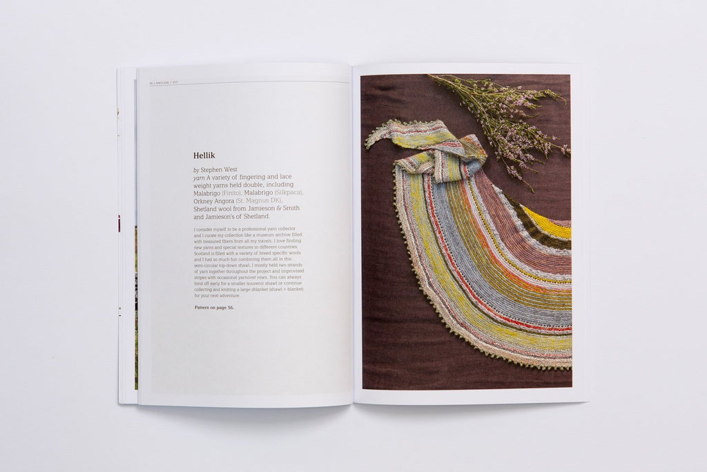 Libro Tejido "Wool Journey: Shetland" <br> Pom Pom Press