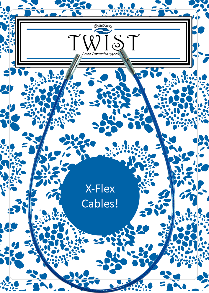 Cable <br> Palillos Intercambiables Twist 15 cm (SMALL)