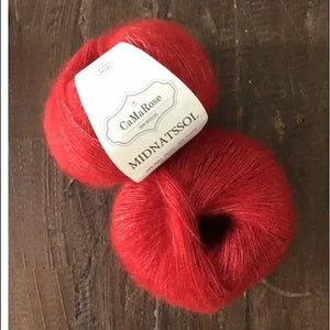 Midnatssol <br> (54% Baby Alpaca / 10% Lana Merino / 36% Tencel)