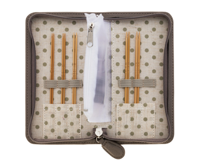 Set Palillos Intercambiables de Bambú  CarryC Long Fine Gauge (Números Delgados)