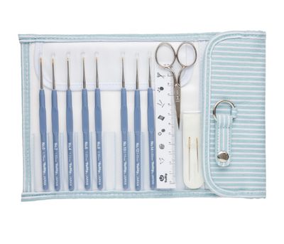 Set Crochets Etimo Steel   Royal Silver (Números Delgados)