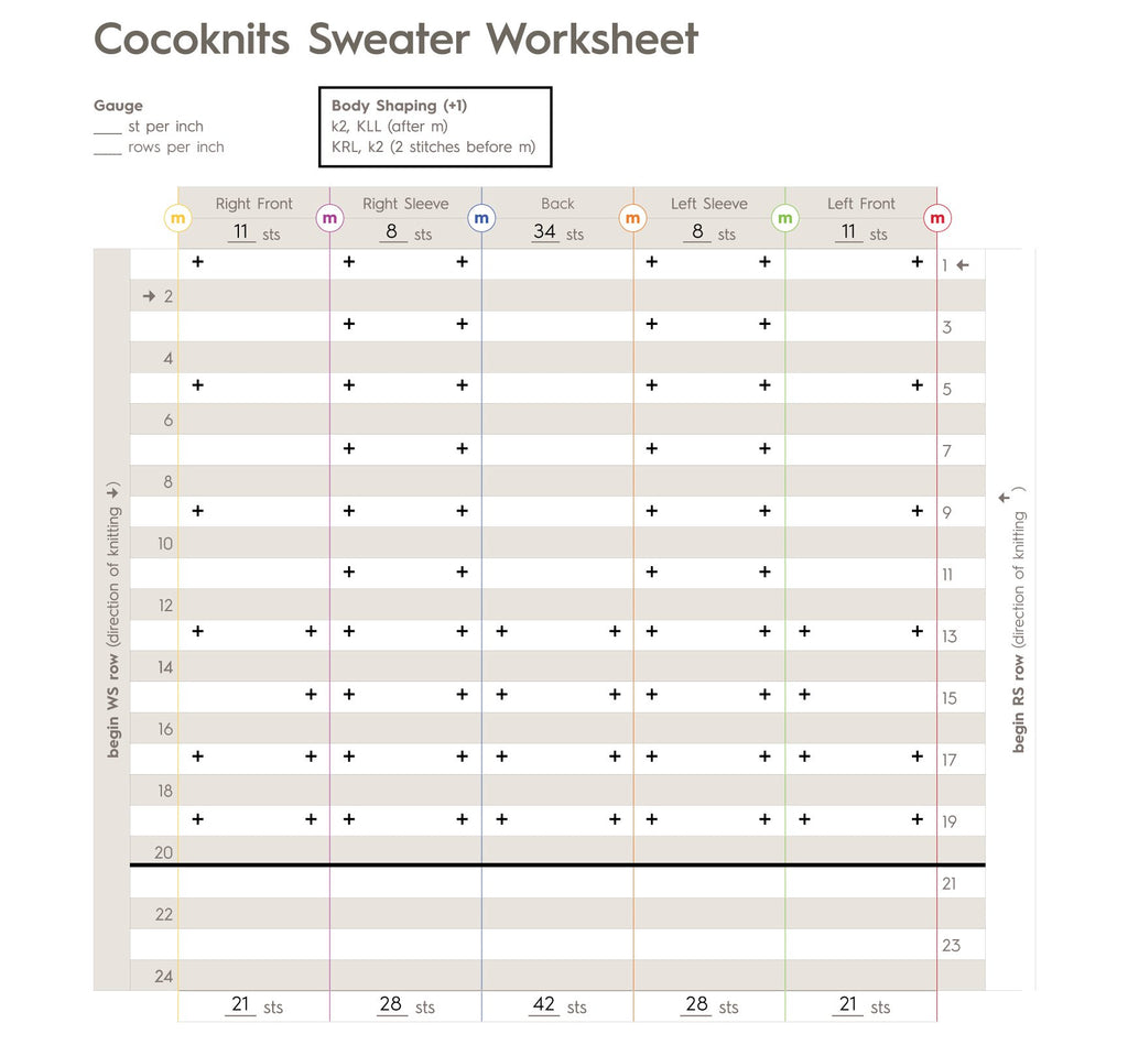 Cuaderno "Sweater Worksheet Journal"<br> Julie Weisenberger
