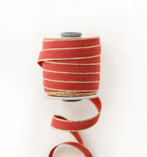 Cintas de Algodón "Drittofilo" 1cm de Ancho <br> Carrete 18 mts