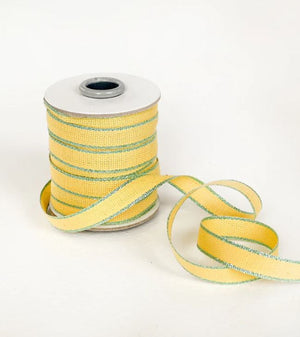 Cintas de Algodón "Drittofilo" 1cm de Ancho <br> Por Metro