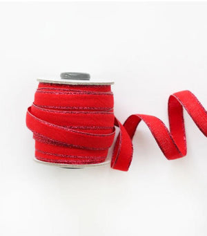 Cintas de Algodón "Drittofilo" 1cm de Ancho <br> Carrete 18 mts