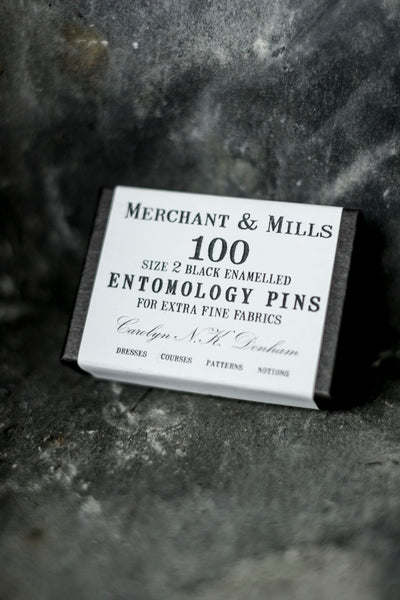 Alfileres Negros Ultrafinos  Entomology Pins