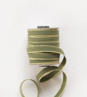 Cintas de Algodón "Drittofilo" 1cm de Ancho <br> Carrete 18 mts