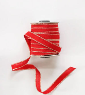 Cintas de Algodón "Drittofilo" 1cm de Ancho <br> Carrete 18 mts