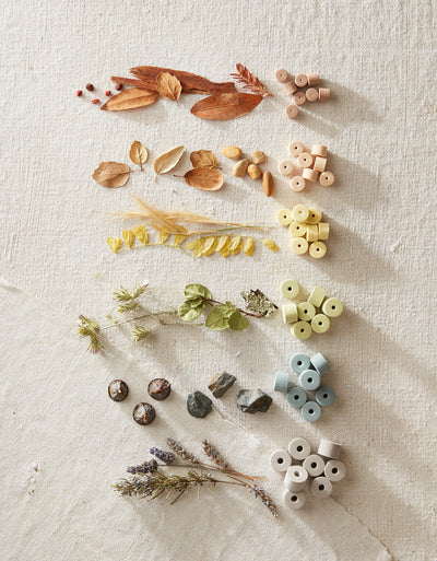 Set Topes para Palillos  Colores Tierra