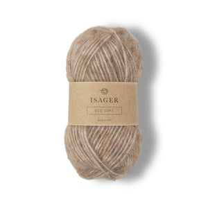 Eco Soft <br> Isager (56% Alpaca / 44% Algodón Pima Orgánico)