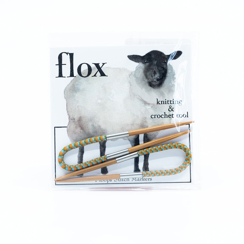 Par de Marcadores Multipropósito para Tejido y Crochet <br> Floops Flox (2 unidades)