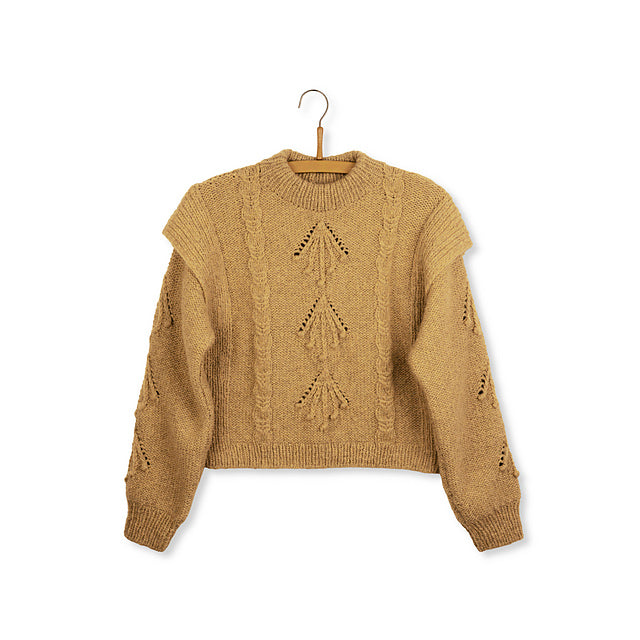 Patrón Sweater Paris <br> Helga Isager