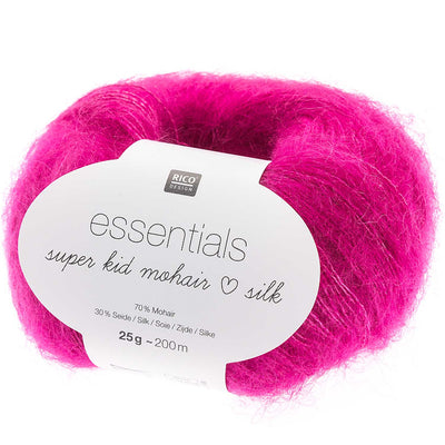 Essentials Super Kid Mohair Loves Silk  (70% Mohair / 30% Seda)