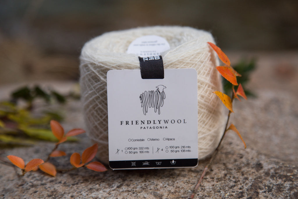 Friendly Wool Fingering-Sport <br> (100% Oveja Corriedale)