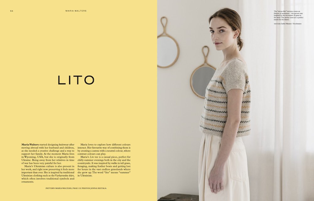 Revista de Tejido Laine Magazine <br> Edición Nº 14 Verano 2022