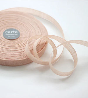 Cintas de Algodón "Loose Weave" 15 mm de Ancho <br> Por Metro