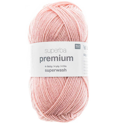 Superba Premium Superwash  (75% Lana superwash / 25% nylon)